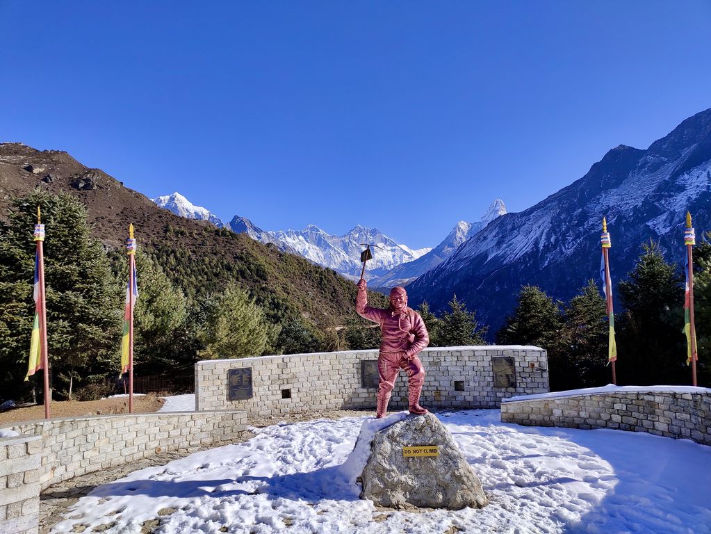 Namche Bazaar groepsreis Nepal